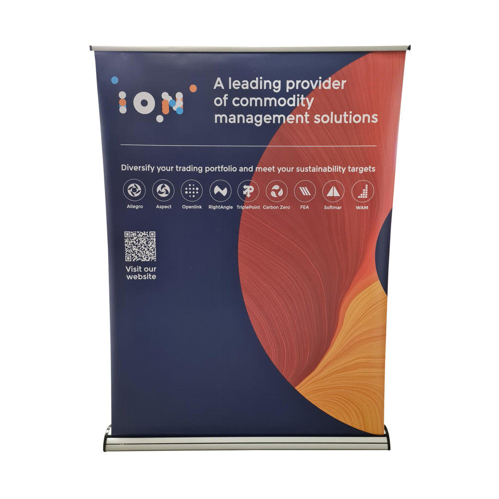 Commodities - 1500mm Roller Banner - A leading provider of commodity management solutions - Trading