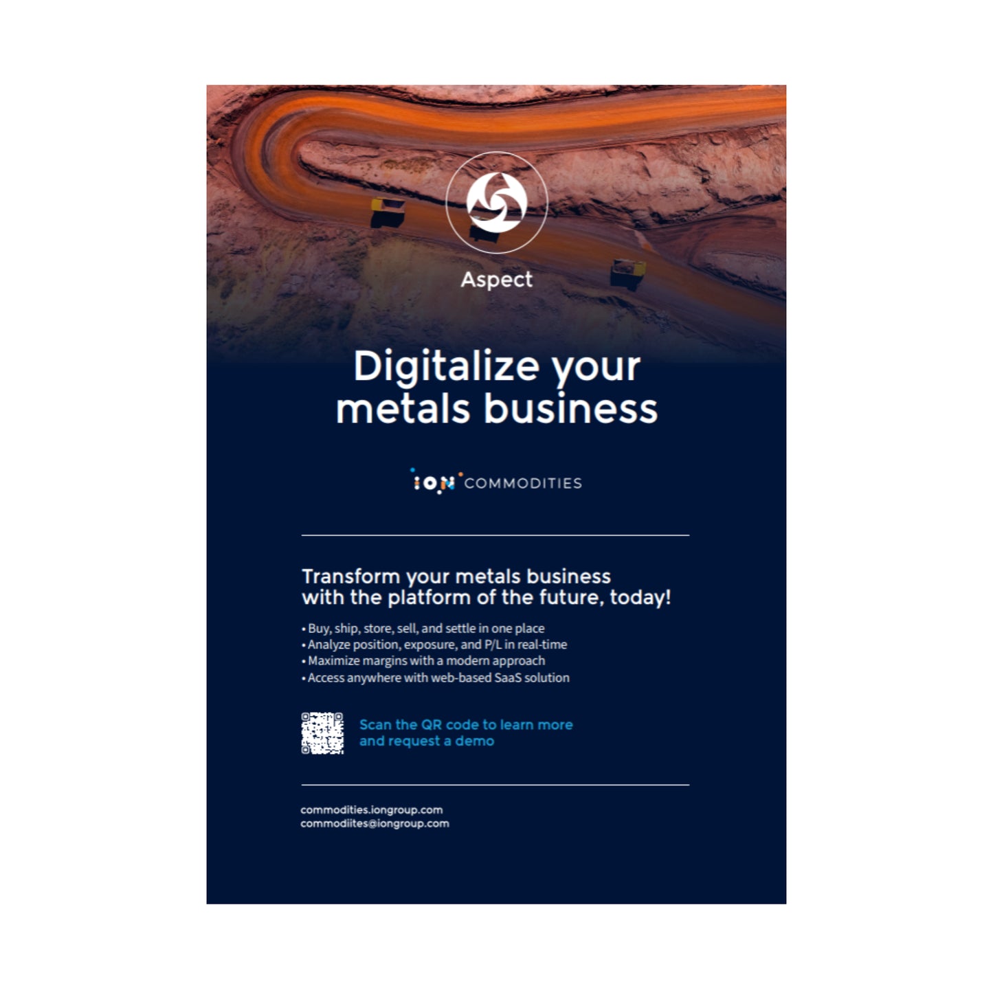 ION - Commodities Aspect A5 Leaflet