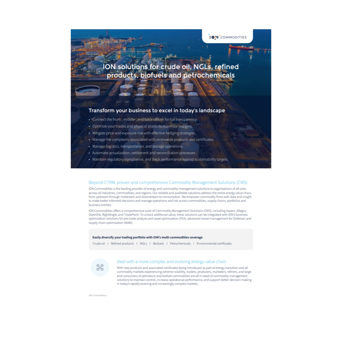 ION - Ion solutions for crude & refined products